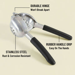 The Firenze Press - Stainless Steel Lemon Squeezer