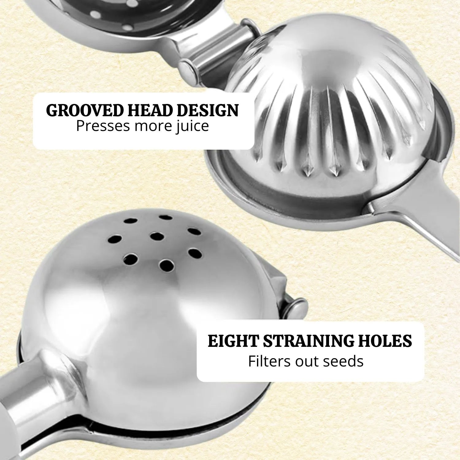The Firenze Press - Stainless Steel Lemon Squeezer